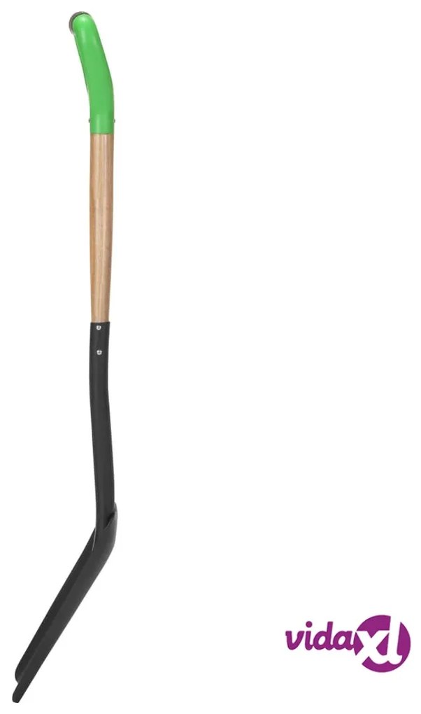 vidaXL Pala da Giardinaggio con Presa a D in Acciaio e Legno Duro