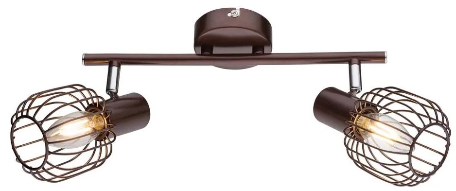 Globo 54801-2 - Faretto AKIN 2xE14/40W/230V