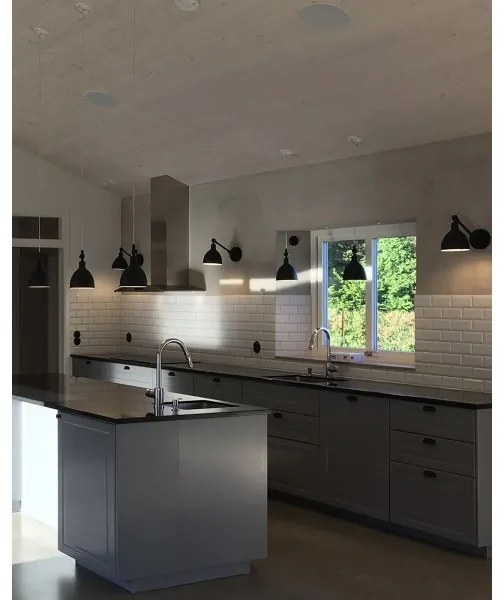 ByRydens 4300120-4007 - Applique BAZAR MINI 1xE27/5W/230V nero