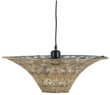 Lampadario Dorato Argentato Ferro 220-240 V 47,5 x 47,5 x 20,5 cm