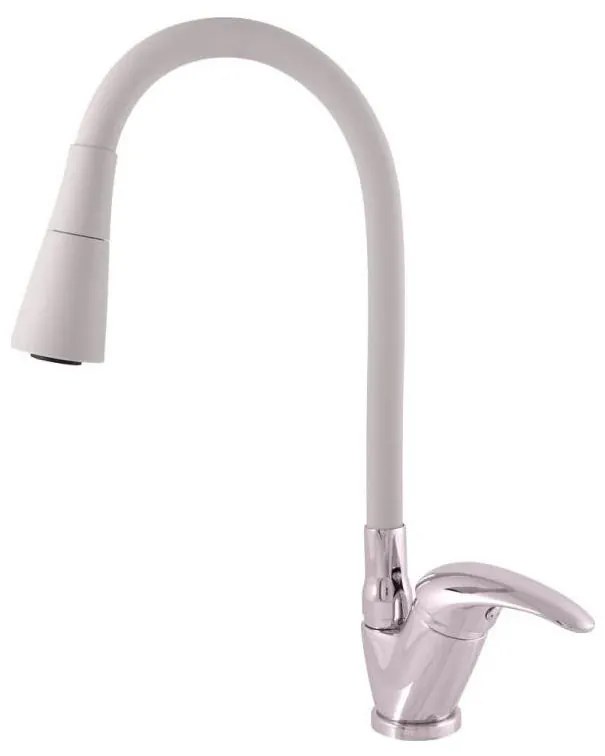 RAV Slezák SA006.0/13S - Miscelatore per lavello SAZAVA 35,6 cm grigio/cromo lucido