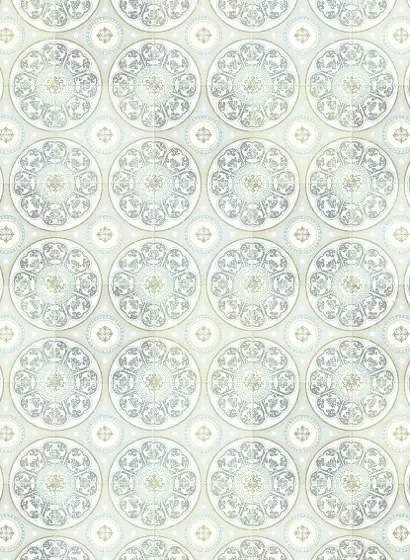 Eijffinger Carta da parati Rosario Tiles - Celadon