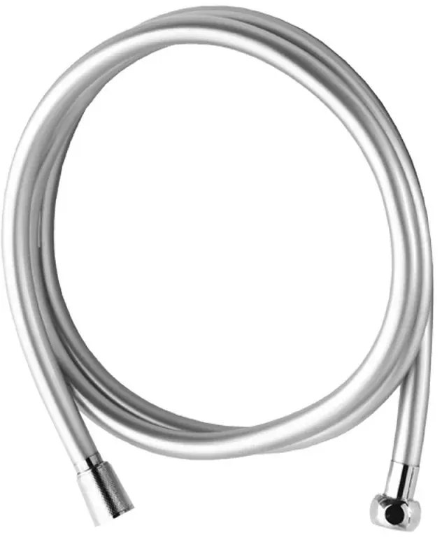 Flessibile Doccia 150 cm Pvc Grigio 3 strati Antitorsione