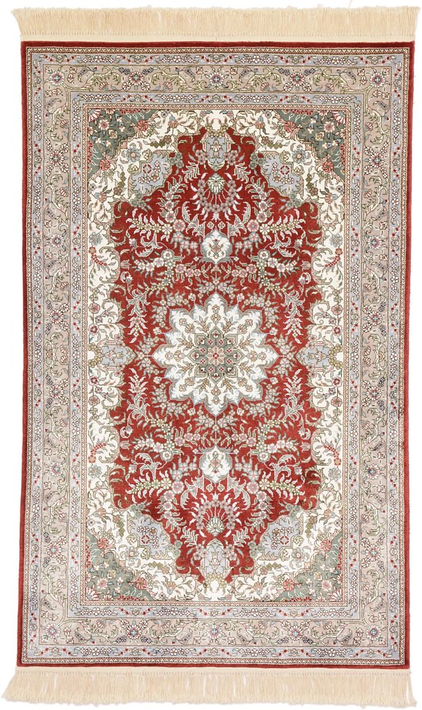 Ghom Tappeto orientale 80x120 (Cina) Annodato A Mano