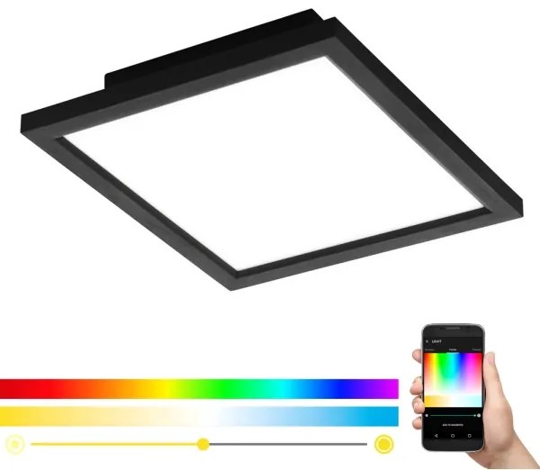 Eglo 99415 - Plafoniera LED RGB dimmerabile SALOBRENA-C LED/16W/230V + Tc
