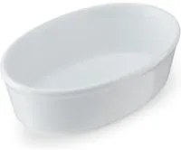 Pirofile ovale porcellana bianca Chalk Mikasa