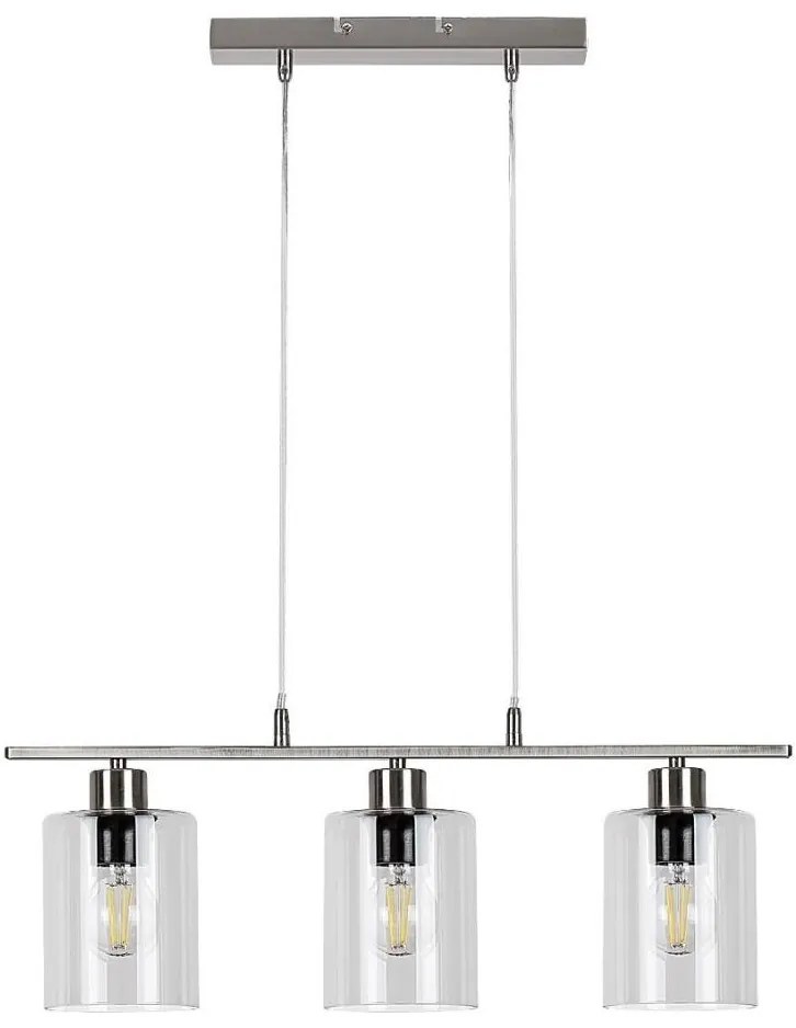 Rabalux 3580 - Lampadario a sospensione con filo MIROSLAW 3xE27/40W/230V