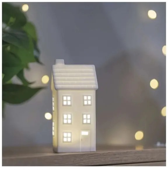 Decorazione di Natale a LED LED/CR2032 casetta