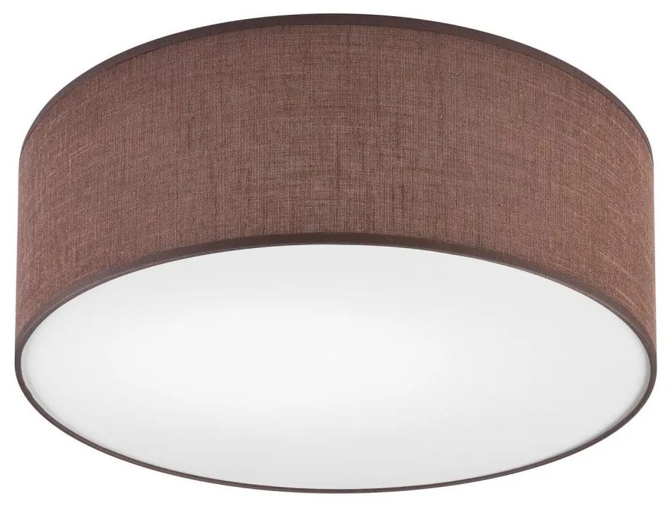 Plafoniera SIRJA 1xE27/60W/230V diametro 35 cm marrone