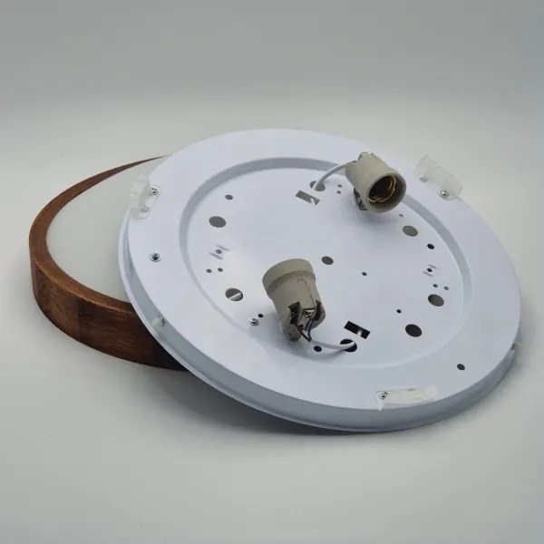 Brilagi - Lampada LED da soffitto CARVALHO SLIM 2xE27/60W/230V ciliegio 37 cm