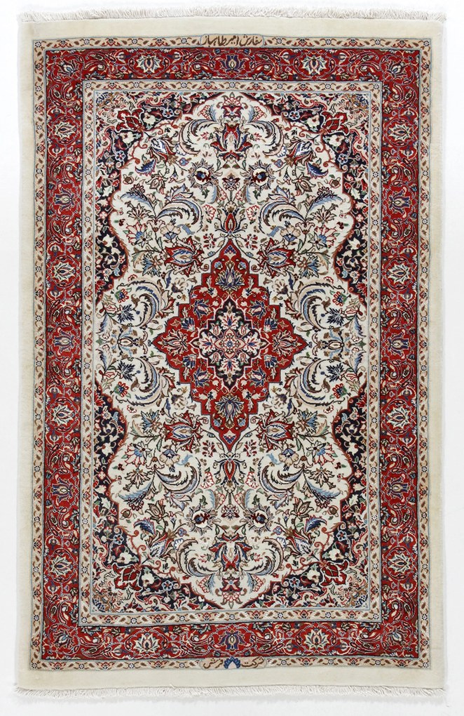 Isfahan Tappeto persiano 140 x 90 (Iran) Annodato A Mano