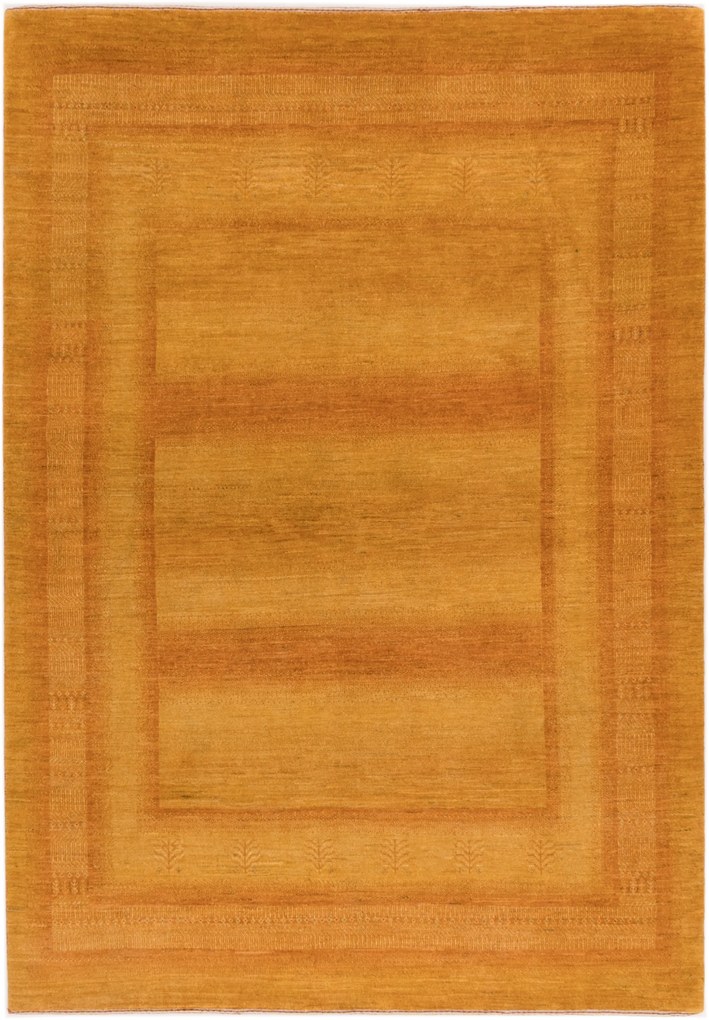 Loribaft Tappeto 240 x 170 Giallo (Iran) Annodato A Mano