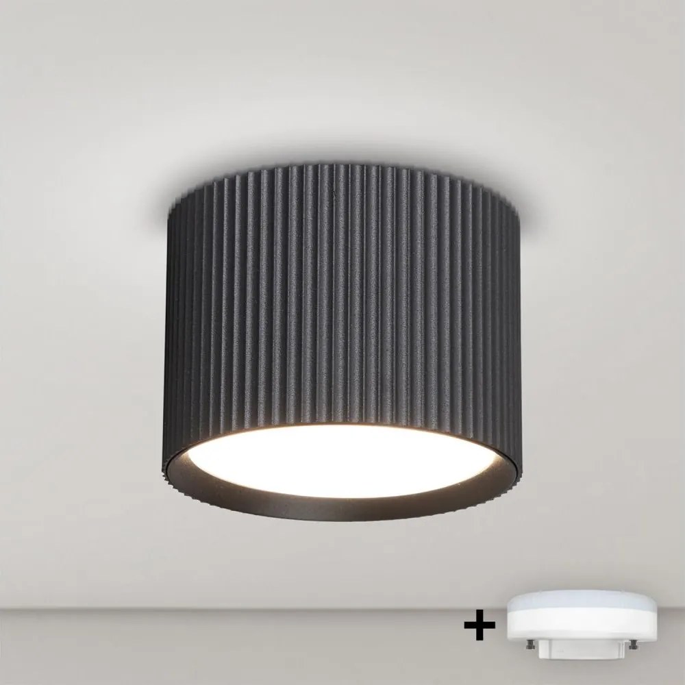 Brilagi - LED Faretto STRIPY 1xGX53/15W/230V nero