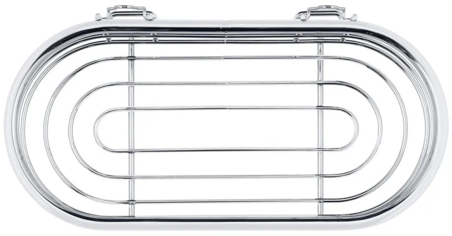 Mensola doccia in argento , 26 x 11 cm Trestina - Wenko