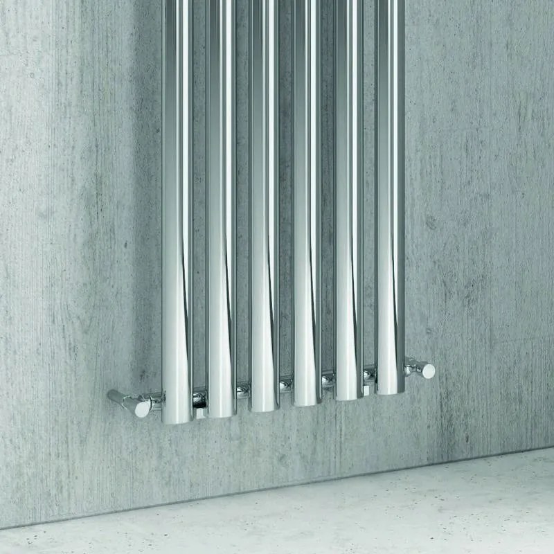Kamalu - radiatore termoarredo 420x1800mm con 6 tubi verticali modello kam-369
