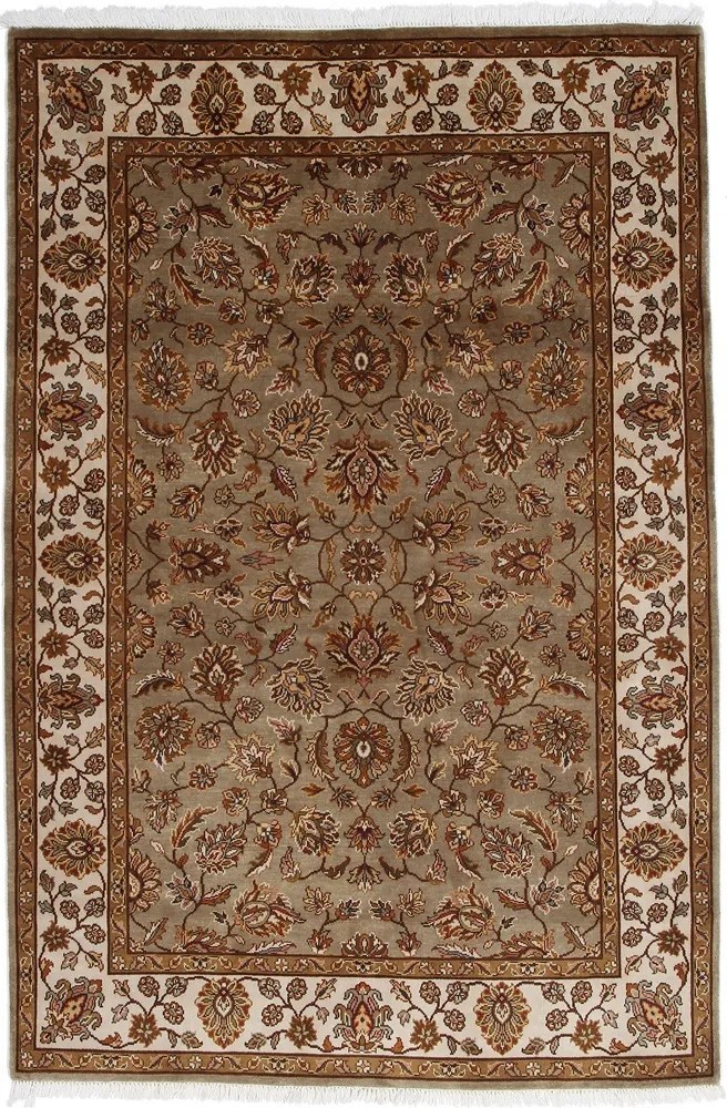 Tabriz Tappeto orientale 120x180 Beige (Indian) Annodato A Mano