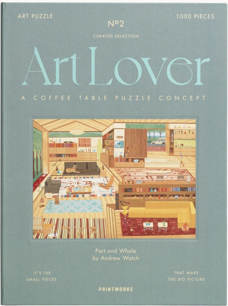 Puzzle Art Lover Book, 1000 pezzi