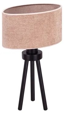 Duolla - Lampada da tavolo OVAL 1xE27/15W/230V diametro 30 cm rosa