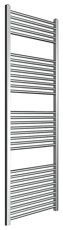 Termoarredo bagno cromo L 60x165 interasse 55 cm