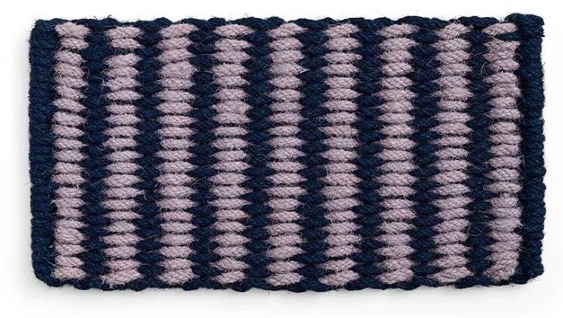 Coco Stripe Wide Tappetino per Porta Lavender/Navy - Hay