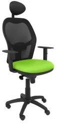 Sedia Ufficio con Poggiatesta Jorquera PC BALI22C Verde Pistacchio