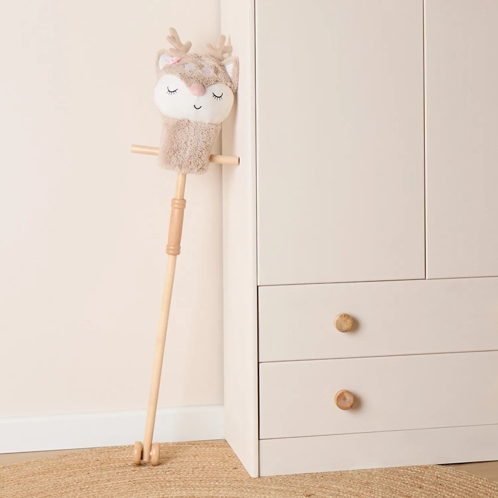 Bieco - Hobby Horsing con bastone - cerbiatto Ella