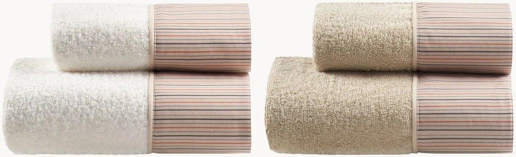 Set di 4 asciugamani in cotone Garis