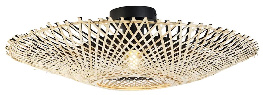 Lampada da soffitto orientale in bambù 50 cm - Rina