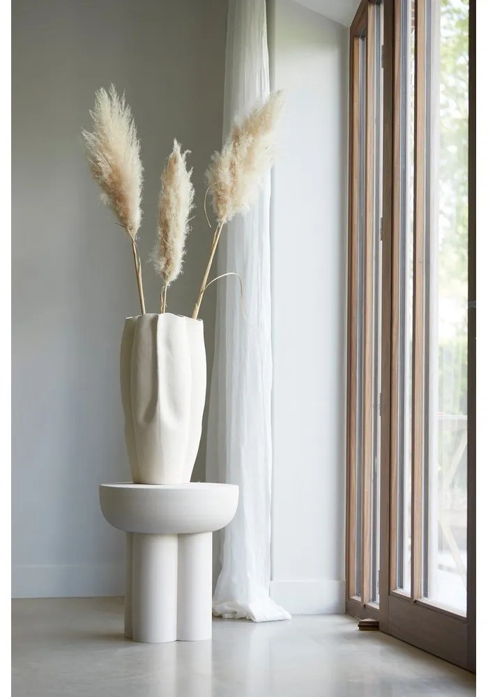 Tavolino rotondo in metallo ø 46 cm Mikola - Light & Living