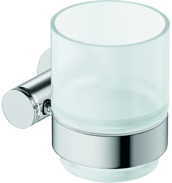 Duravit 99201000 - Porta spazzolini da parete D-CODE, destra, cromo lucido