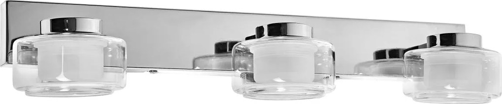 Osram - Applique da bagno LED ORBIS FLAME 3xLED/5,5W/230V IP44 cromato