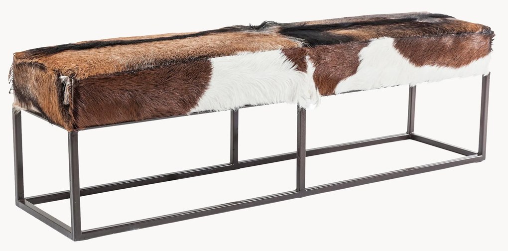 Panca in pelle di capra Country Life