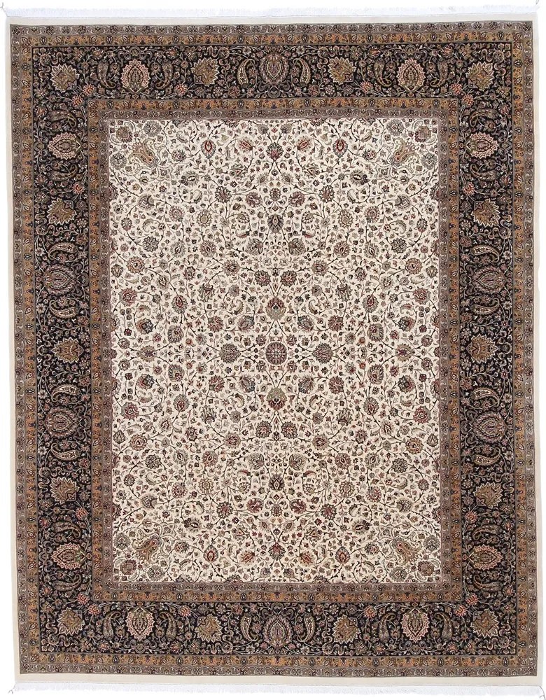 Tabriz Tappeto orientale 250x310 Blu (Pakistan) Annodato A Mano