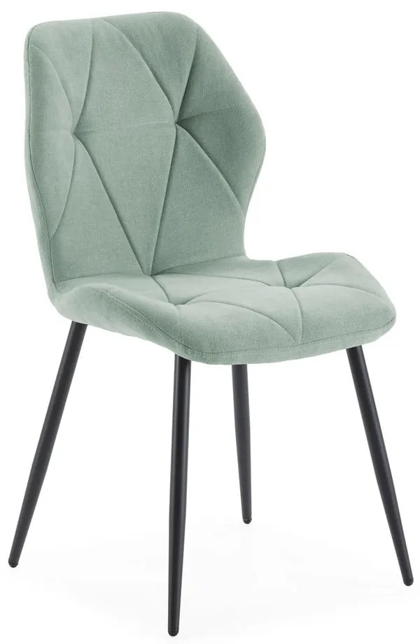 Sedie da pranzo in set da 4 in colore menta Luna - Marckeric