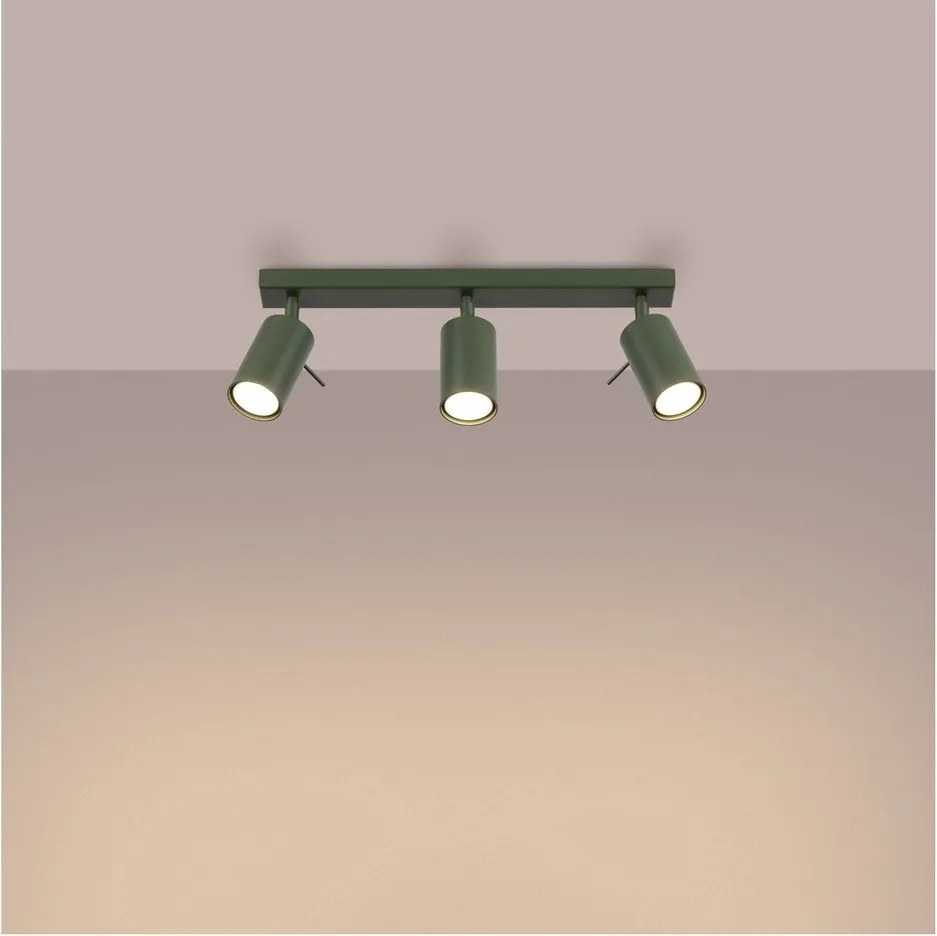 Faretto verde 6x45 cm Etna – Sollux