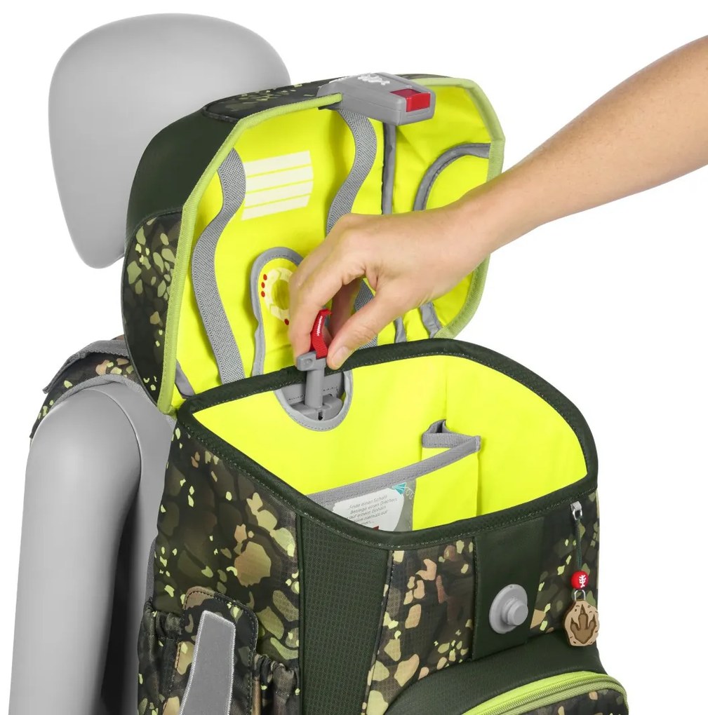 Zaino scuola Step by Step CLOUD, Dino Torex - set 5 pezzi