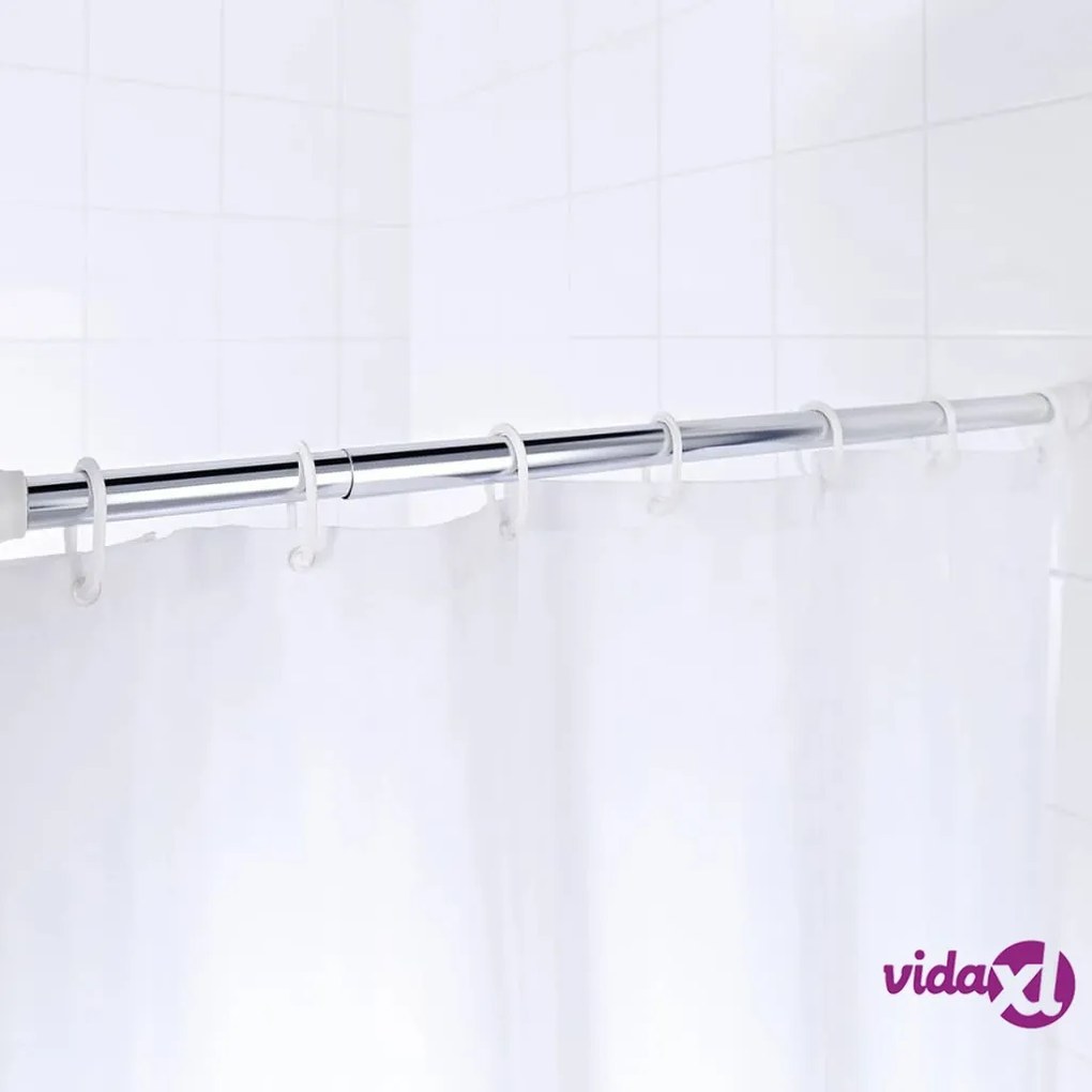 RIDDER Bastone Telescopico per Tenda Doccia 110-185 cm Cromato 55200