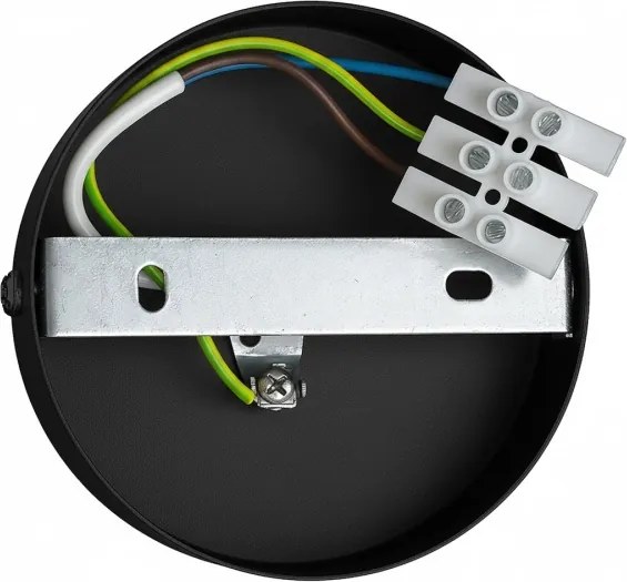 Lampada da parete PAFOS 1xE27/15W/230V nera