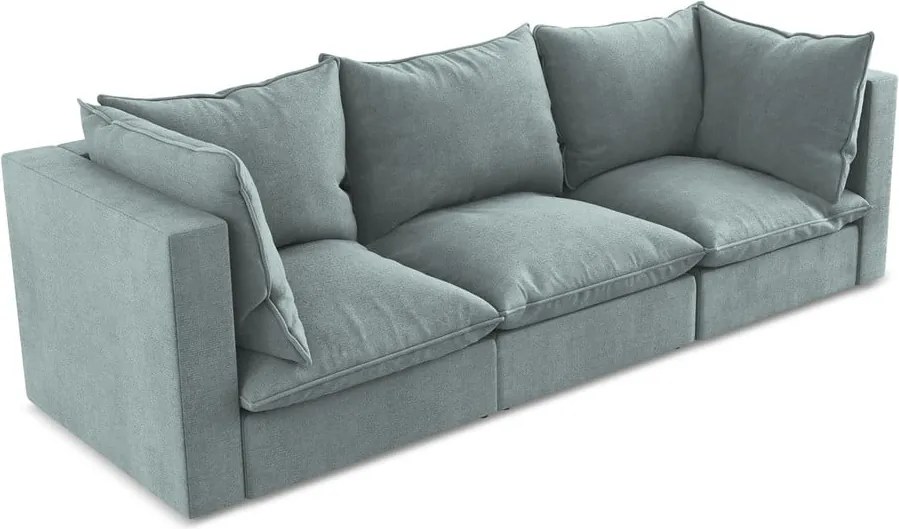 Divano blu 255 cm Manao – Makamii