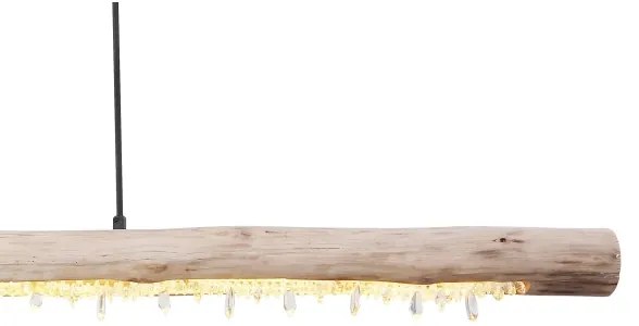 Globo 15354-20-LED Lampadario sospeso dimmerabile a cavo FELICITAS LED/25W/230V beige