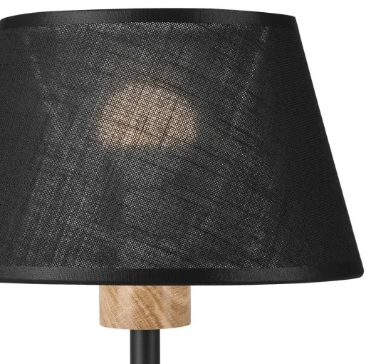 Brilagi - LED Lampada da tavolo ANTHONY 1xE14/40W/230V quercia/nero
