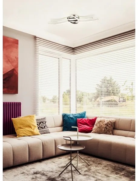 Eglo 96308 - Plafoniera LED SELVINA LED/6W+LED/7W