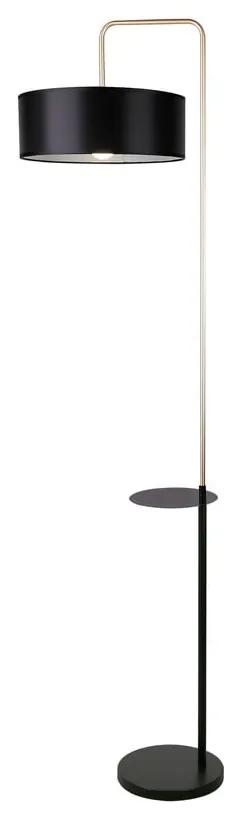 Lampada da terra nera (altezza 172 cm) Impact - Candellux Lighting