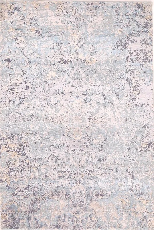 Neo Tappeto orientale 130x190 Nero (Indian) Annodato A Mano