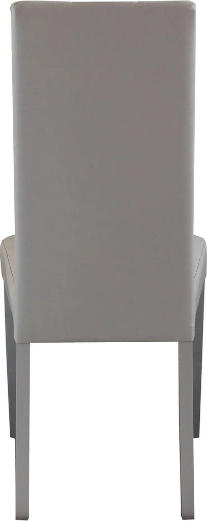 JACQUELYN - sedia moderna ecopelle con 4 bottoni