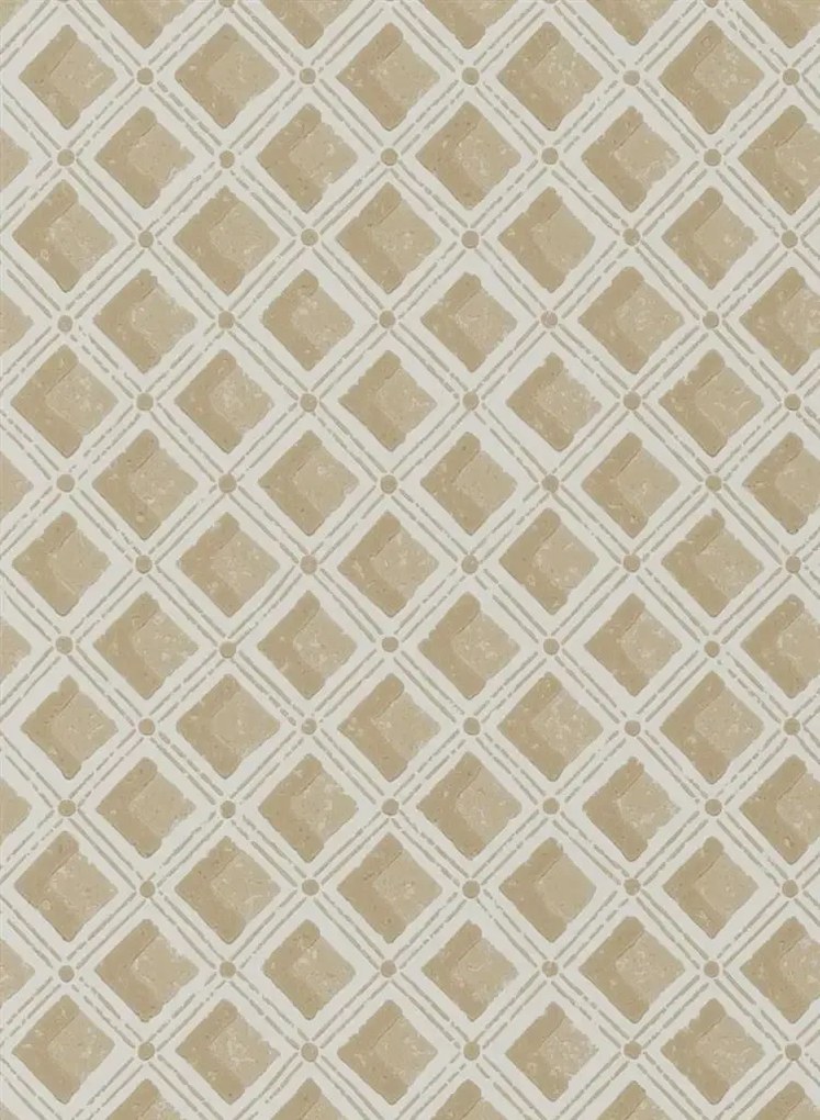 Designers Guild Carta da parati Amsee Geometric - Sandstone