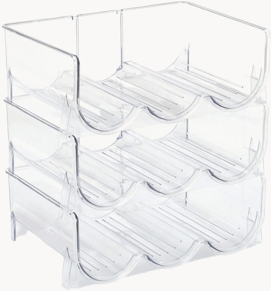 Portabottiglie impilabile Clear