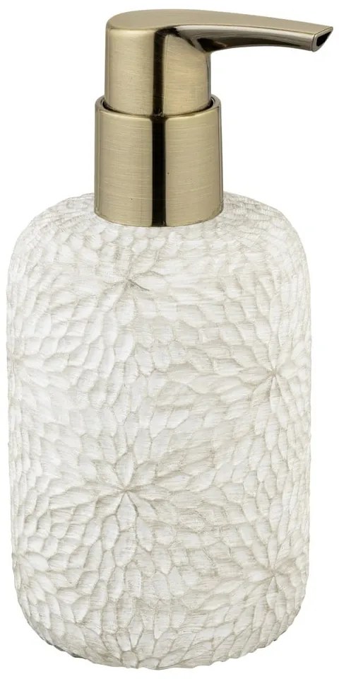 Dispenser per sapone bianco in poliresina 300 ml Montalfano – Wenko