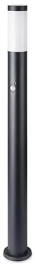 Lampada da esterno con sensore 1xE27/60W/230V IP44 110cm nera