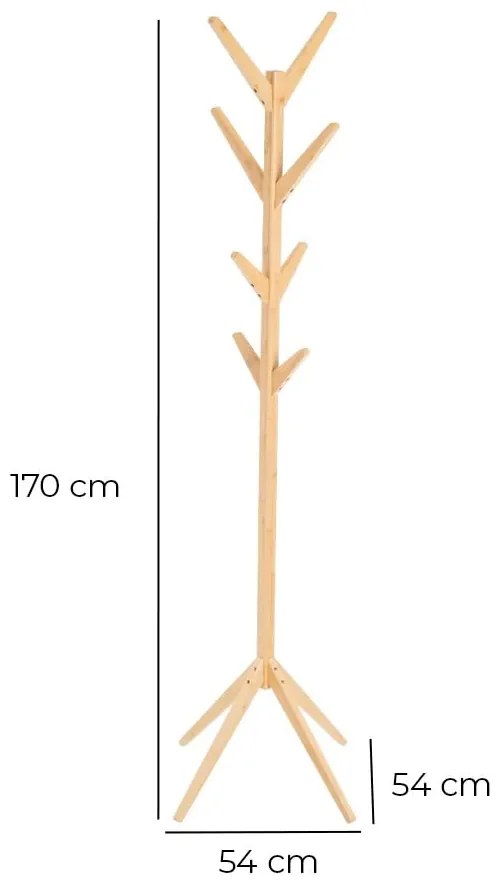 Appendino in bambù in colore naturale - Casa Selección